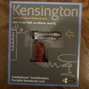 kENSINGTON ComboSaver Self Coiling Combination Portable Notebook Lock Security - Picture 1 of 4