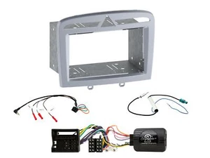 CTKPE06 PLATA DOBLE DIN FACIA MANDOS DIRECCIÓN PEUGEOT 308 2007-2013 - Imagen 1 de 1