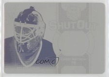 2017 Leaf Men Shut Out Printing Plate Yellow 1/1 Ed Belfour #SO-EB1 HOF 7ez