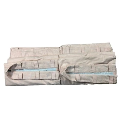 Pottery Barn Kids Set of 4 Evelyn Blackout Panels 44x84 Light Pink Linen Blend - Image 1 of 4