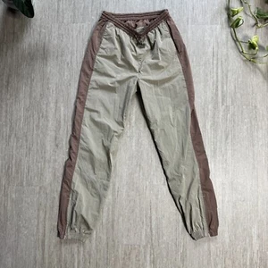 Lululemon Evergreen Track Pants Jogger Womens 4 Brown Beige Ankle Zip Pockets - Picture 1 of 9