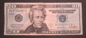 2004 - $20 BIRTHDAY NOTE - 07221931 - 07 - 22 - 1931 - Picture 1 of 1