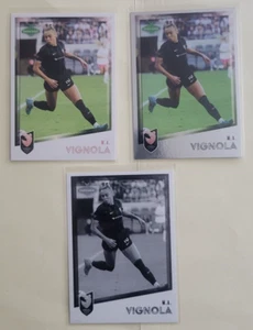 2023 PARKSIDE NWSL VOL 2 M.A. VIGNOLA BASE FOIL BLACK & WHITE #244 3 CARD - Picture 1 of 1