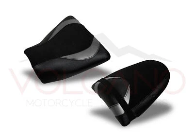 Capa de Assento FIT KAWASAKI Z750 Z1000 2003-2006 Design Vulcão PRATA D Antiderrapante - Imagem 1 de 4