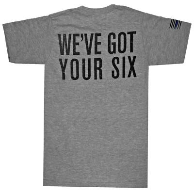 NUEVA Camiseta Glock WE'VE GOT YOUR SIX CON LICENCIA OFICIAL XL, 2XL, 3X - ENVÍO GRATUITO Foto 1 de 3