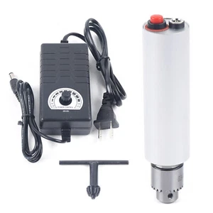 Micro Small Electric Handheld Drill Chuck Mini Drilling Polishing DIY Hand Tool - Picture 1 of 8