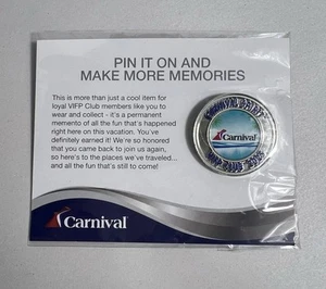 Spilla da collezione Carnival Spirit 2025 VIFP Club nave da crociera - platino - Foto 1 di 3