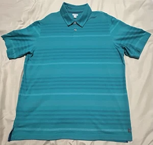 Ashworth SS Polo Premium Golf Shirt, Men’s Large - EUC        BACK TO SCHOOL - Picture 1 of 7