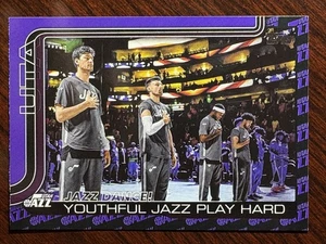 2025-26 Topps Basketball Utah Jazz Team Logo Border Variation SSP Jazz Dance! - Picture 1 of 1