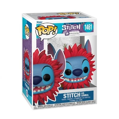 Funko Pop Disney Stitch As Simba Figure 1461 - Image 1 of 3