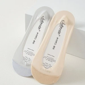 Casual Wear Anti-Slip Socks Seamless Toe Socks All-Day Comfort Double-Layer Cuff - Picture 1 of 10