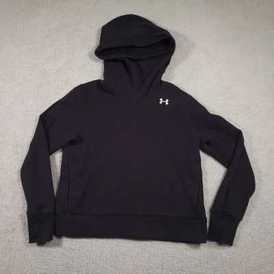 Sudadera con Capucha Under Armour Para Mujer Mediana Suelta Pullover Sudadera Atlética Cuadrada Foto 1 de 4