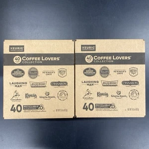 2 X Keurig Coffee Lovers' Collection 40 K-Cup Pods Sampler Pack, caducidad: 08/2025 - Imagen 1 de 4