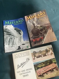 Meccano Magazine October 1946 Plus September 1948 + Toy Model Catalogue - Picture 1 of 6