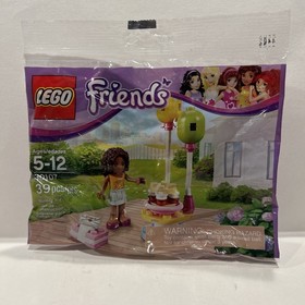 LEGO FRIENDS *BIRTHDAY PARTY* SET 30107 *NEW SEALED POLYBAG* ANDREA MINIFIGURE
