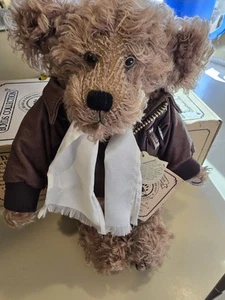 Boyds Bears Ace Q. Dooright 12" Uptown Mohair 900203 con aereo ed etichette - Foto 1 di 7