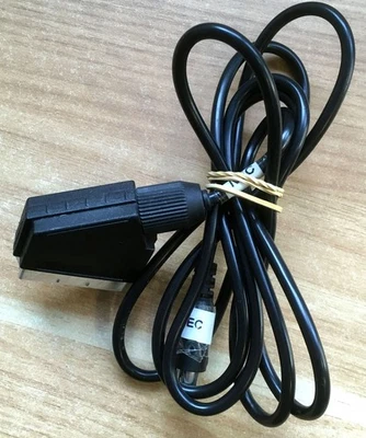 CÂBLE PÉRITEL NON OFFICIEL POUR CONSOLE NEC PC ENGINE CORE GRAFX AV AUDIO VIDÉO - Image 1 of 4