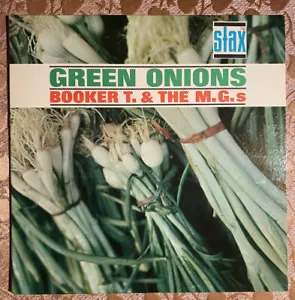BOOKER T. & MGs ~GREEN ONIONS Mono Stax 701 LP - 1962 1st Press VG+/NM *Signed* - Picture 1 of 9