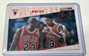 MICHAEL JORDAN 1996 Upper Deck Collectors Choice #370 Bulls Playbook