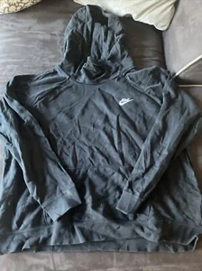 Felpa Nike nera con cappuccio donna XL - Foto 1 di 5