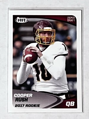 2017 Sage Hit Cooper Rush RC #10 Dallas Cowboys - Image 1 of 2