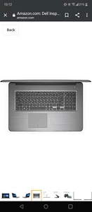 Dell inspiron 17 5000 series 17 inch 16gb 2tb gray scratch right corner Cosmetic - Picture 1 of 3