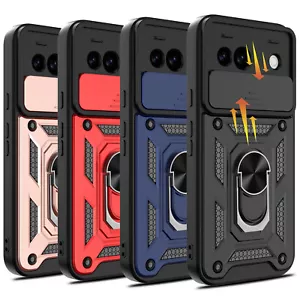 Funda de teléfono a prueba de golpes para Google Pixel 8a resistente anillo magnético soporte cubierta - Imagen 1 de 67