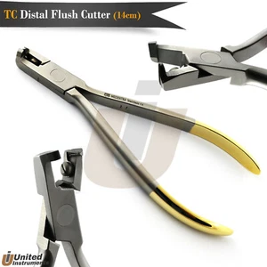 Dental TC Distal End Slim Flush Cutter With Holding Niti & Archwire Orthodontic - Picture 1 of 4