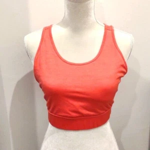 Sujetador deportivo Zelos Naranja Talla XL Espalda Corredora Atletismo Yoga Entrenamiento Correr - Imagen 1 de 4