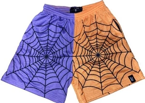 Lost Files Split Spider Web Shorts Size Large L - Picture 1 of 1