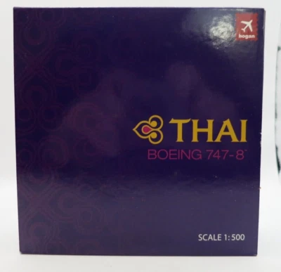 Hogan Thai Airways Boeing 747-8 Airplane Model - 9598 - 1/500 - Image 1 of 4