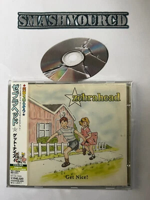 ZEBRAHEAD - GET NICE(JAPAN/OBI/28 DAYS/GOLDFINGER/TRANSPLANTS/HOLLYWOOD UNDEAD) Foto 1 de 2