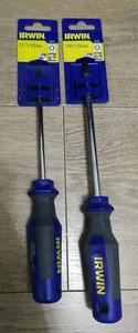 Irwin T27 X 125mm 5" T40 X 150mm 6" Pro Comfort Screwdriver Torx SET NEW - Picture 1 of 4