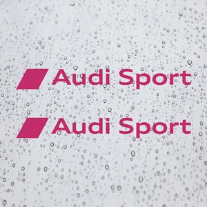 2x Sport Decal Vinyl Stickers For Audi Sports Car - Picture 1 of 13