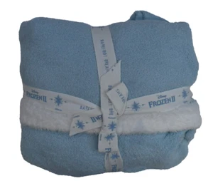 Barefoot Dreams CozyChic Ice Blue Frozen Disney Lounge Bath Robe Womens S / M - Picture 1 of 6