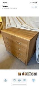 Marks And Spencer oak Chest Of Drawers - Picture 1 of 8