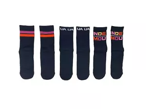 Under Armour Adult Unisex Cushioned Crew Socks 3 Pack, Women 6-10, Men 7-8.5) - Picture 1 of 2