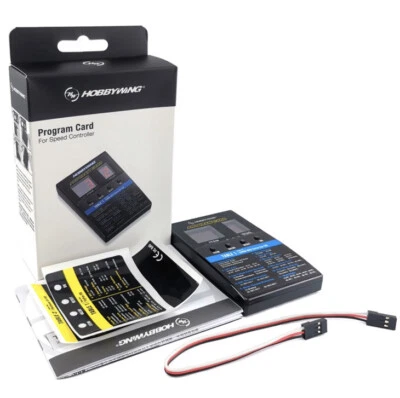 Hobbywing Genuine ESC Program Card - Image 1 of 4