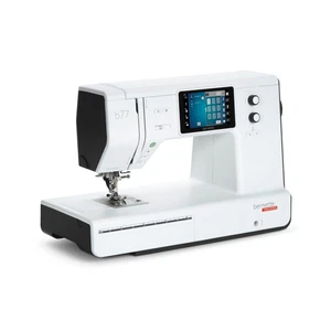 Bernette B77 Computer Nähmaschine - elektr.  Kniehebel + Zubehörbox - Bild 1 von 11