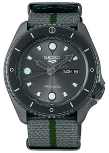Seiko 5 Sports NARUTO & BORUTO Collabo Model Nara Shikamaru SBSA097 Men's New - Picture 1 of 6