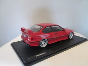 1 : 18 BMW M3 Coupe E36 Baujahr 1994 imolarot BBS Felgen Umbau / Tuning - Bild 1 von 15