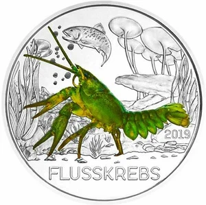 manueduc  AUSTRIA  3 €  2019 CANGREJO  CAMBIA COLOR En la Oscuridad UNC - Bild 1 von 3