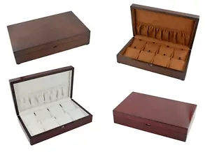Top Quality Wooden Counter Top Earring Display Case with Choice of Colour - Picture 1 of 6