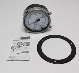 Wika 1619-2843-03 Manometer Pressure Gauge 0-16 bar M12 230 PSI EN 837-1 - Picture 1 of 4