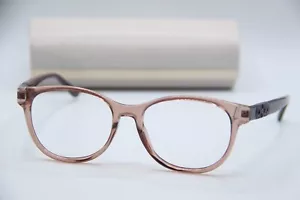 NEW JIMMY CHOO JC241 G31 CRYSTAL BRN AUTHENTIC DESIGNER EYEGLASSES W/CASE 52-17 - Picture 1 of 5