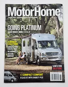 Motorhome Magazine June 2017 Coach House Platinum II 241XL DT Vintage Chinook - Imagen 1 de 7