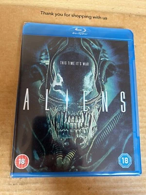 Aliens (1986) - UK Reg Free Blu-ray NEW & SEALED James Cameron Action Classic - Image 1 of 3