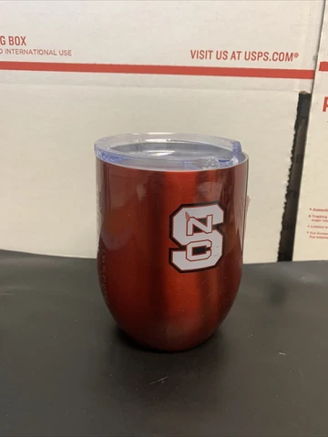 North Carolina State Wolfpack NCAA 16 oz Fast Shipping Broken Lid Cover