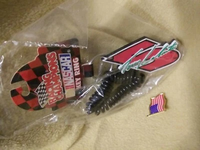 NASCAR/Terry Labonte Keychain with wrist cord/ FREE AMERICAN FLAG PIN W/ORDER! - Image 1 of 4