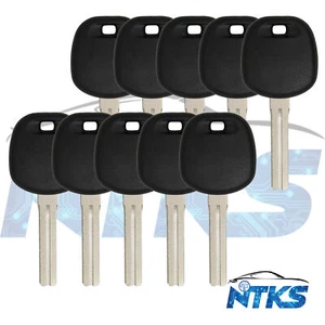 10 New Replacement for Lexus TOY50-PT Transponder Key LXP90-P / 4D68 Chip Lot 10 - Picture 1 of 3